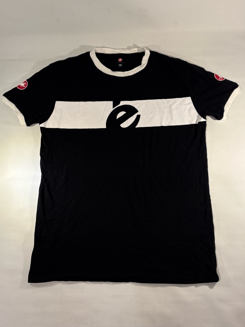 🚴♀️ CASTELLI X CERVELO BLACK & WHITE SHORT SLEEVE CYCLING T-SHIRT WOMEN’S XXL